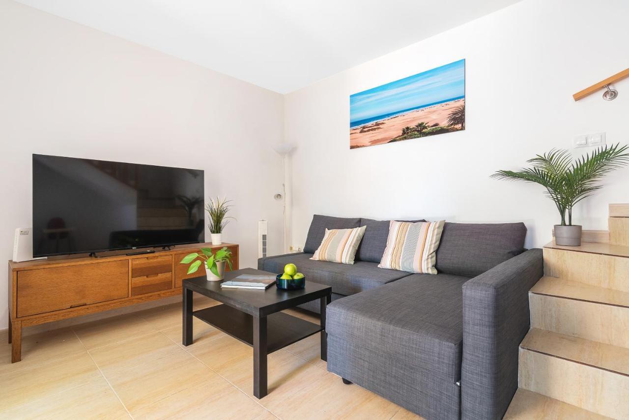 Home2Book Charming & Relaxing Duplex, Pool&Terrace マスパロマス エクステリア 写真